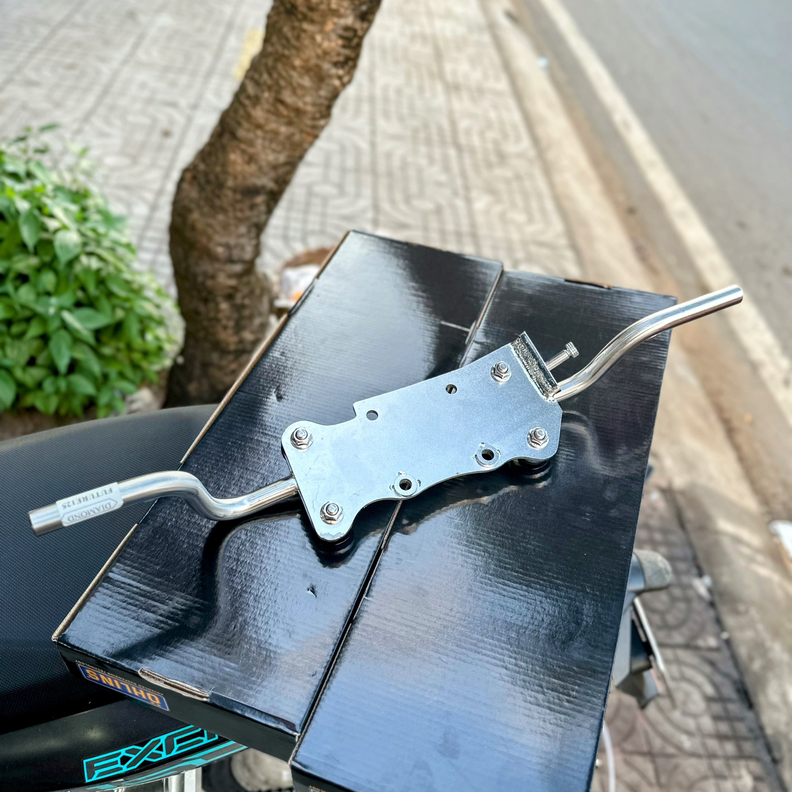 Gác máy 2 Tầng DIAMOND Fuled FU mập Inox 304
