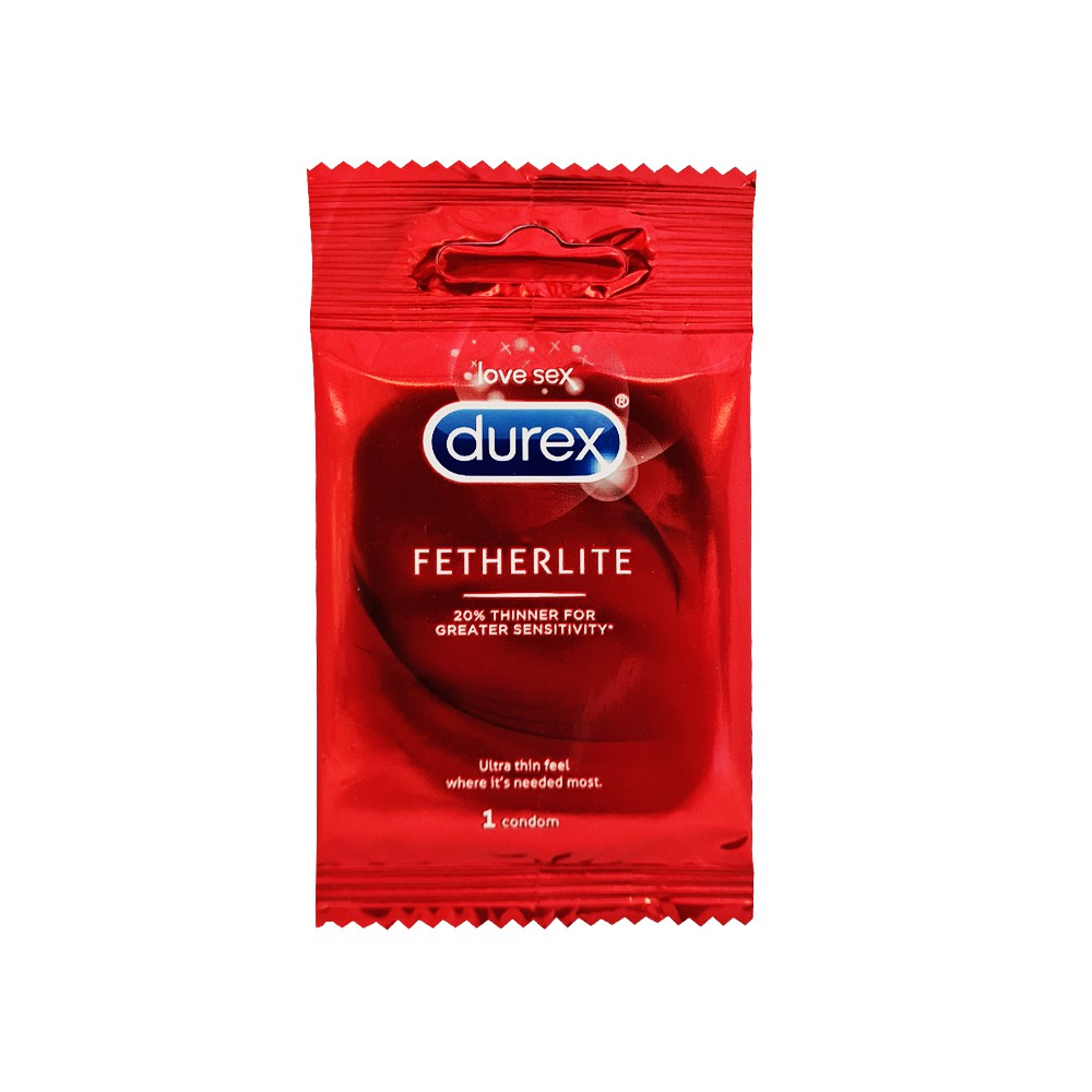 [Hàng Tặng Không Bán] DUREX - Bao Cao Su Featherlite 1S