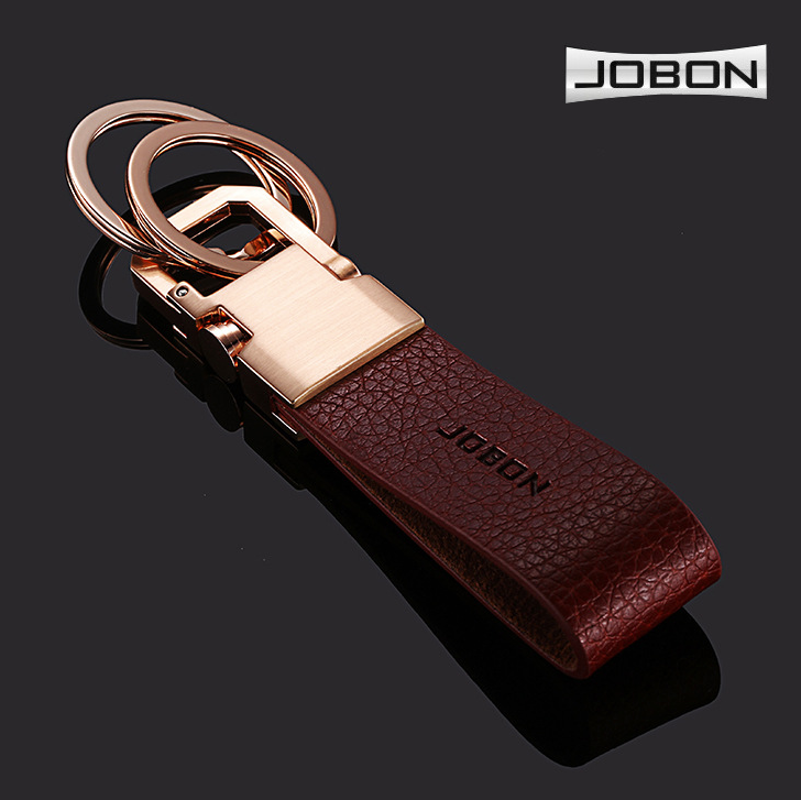 [HCM]Móc khóa da cao cấp jobon car keychain