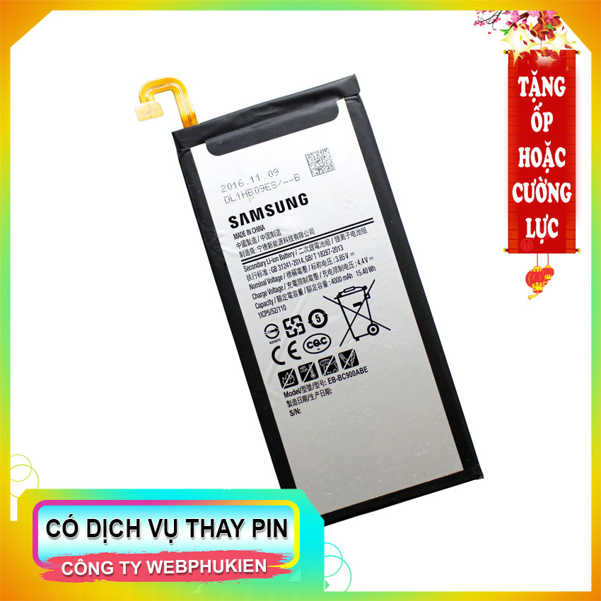 Pin dành cho Samsung Galaxy C9 Pro C900 EB-BC900ABE - 4000mAh