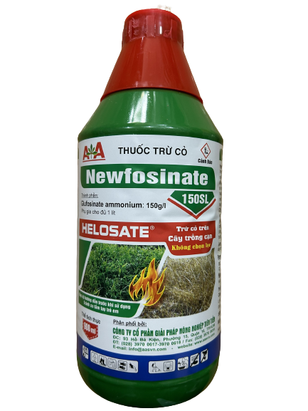 Thuốc trừ cỏ Lưu dẫn tận gốc - AAA HELOSATE 480SL 900ml helo sate