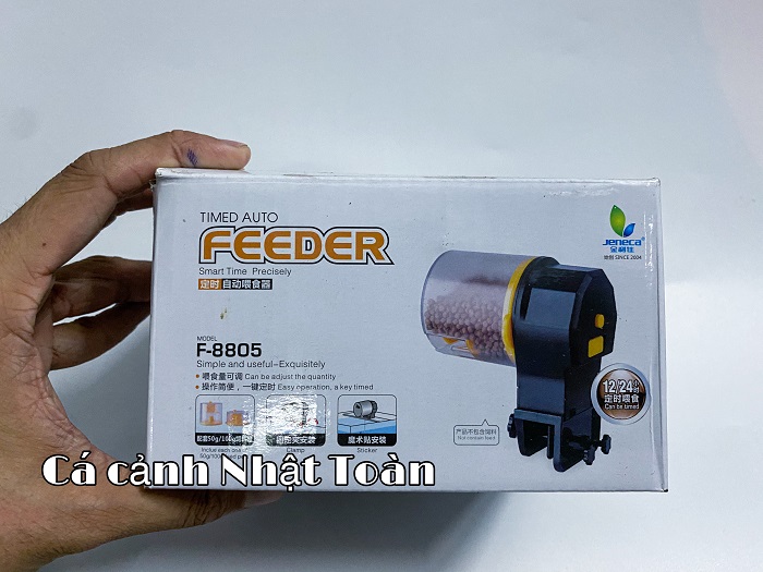 "hoàn tiền đến 10%" máy cho cá ăn tự động jeneca f8805