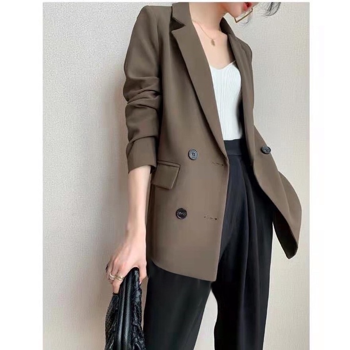 Áo Khoác Blazer Nữ Áo Khoác Nữ Áo Blazer 4 Nút Blazer Dáng Rộng Thời Trang - BLA22013 - BlazerSaigon