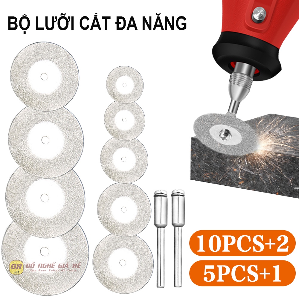 Lưỡi cắt mài kính kim loại đa năng phụ kiện máy khoan mài cắt cầm tay mini