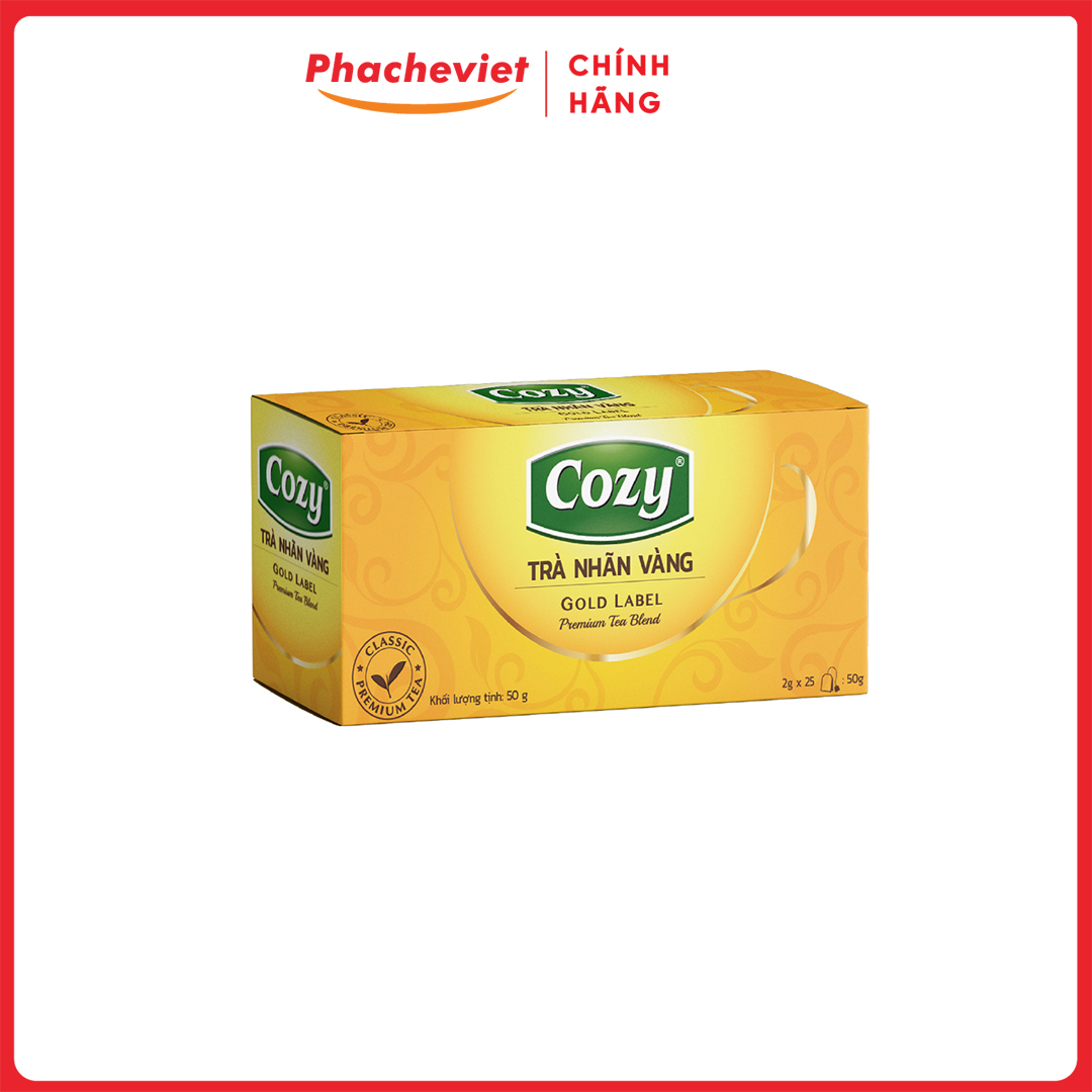Cozy Trà Nhãn Vàng Gold Label
