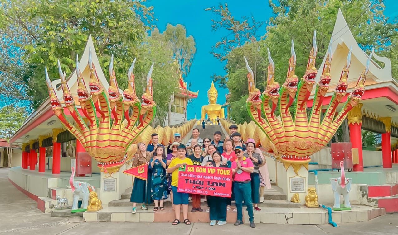 [E - VOUCHER] TOUR DU LỊCH THÁI LAN - BANGKOK - PATTAYA - BUFFET BAIYOKE SKY 86 TẦNG VIP 1