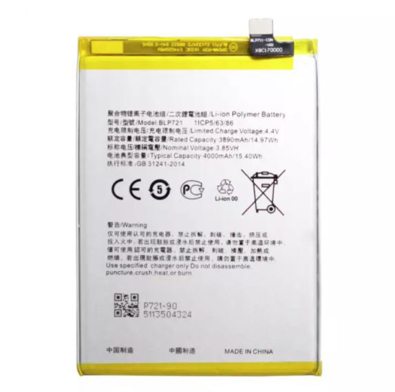 Pin oppo p721 / realme c2 / 4000mah