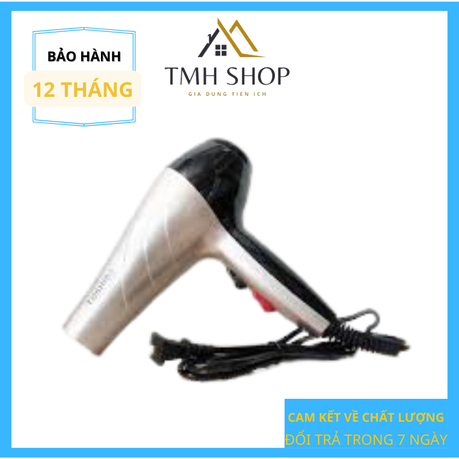 Máy sấy tóc toshiba 3000w 551, máy sấy 2 chiều 3 chế độ nhiệt , máy sấy tóc công suất lớn