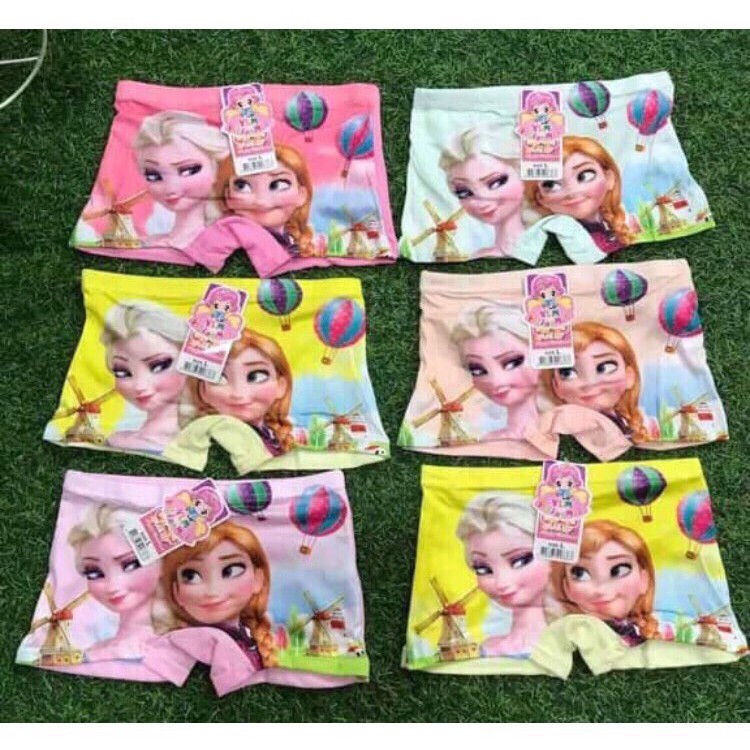 Quần Chip Đùi Elsa, hello kitty, nữ hoàng băng giá Cho Bé - đủ size - siêu rẻ