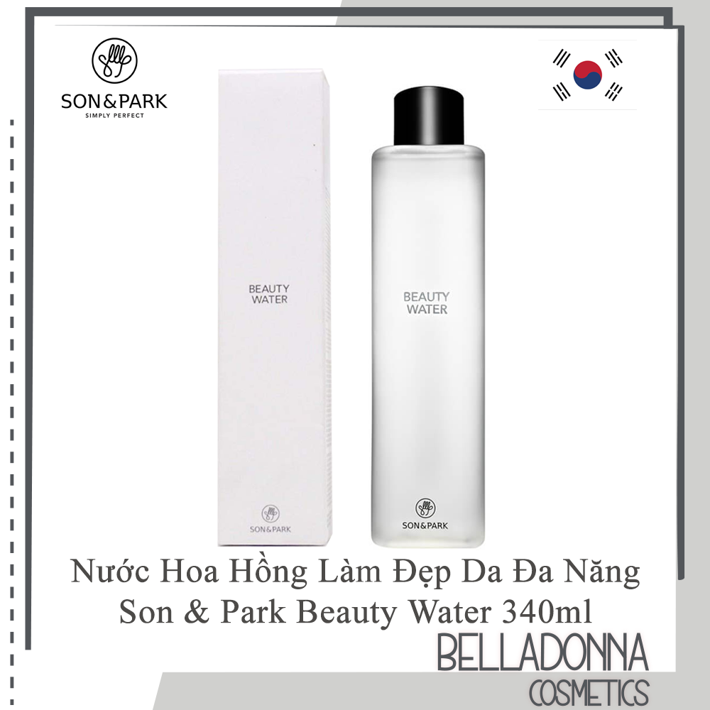 [Full Size 340ml, Hàng Chuẩn Auth, Có Mã Giảm Giá] Nước thần kỳ làm đẹp đa năng Son & Park Beauty Water 340ml