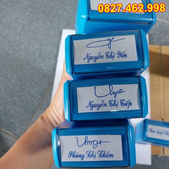 Khắc dấu chữ ký theo yêu cầu