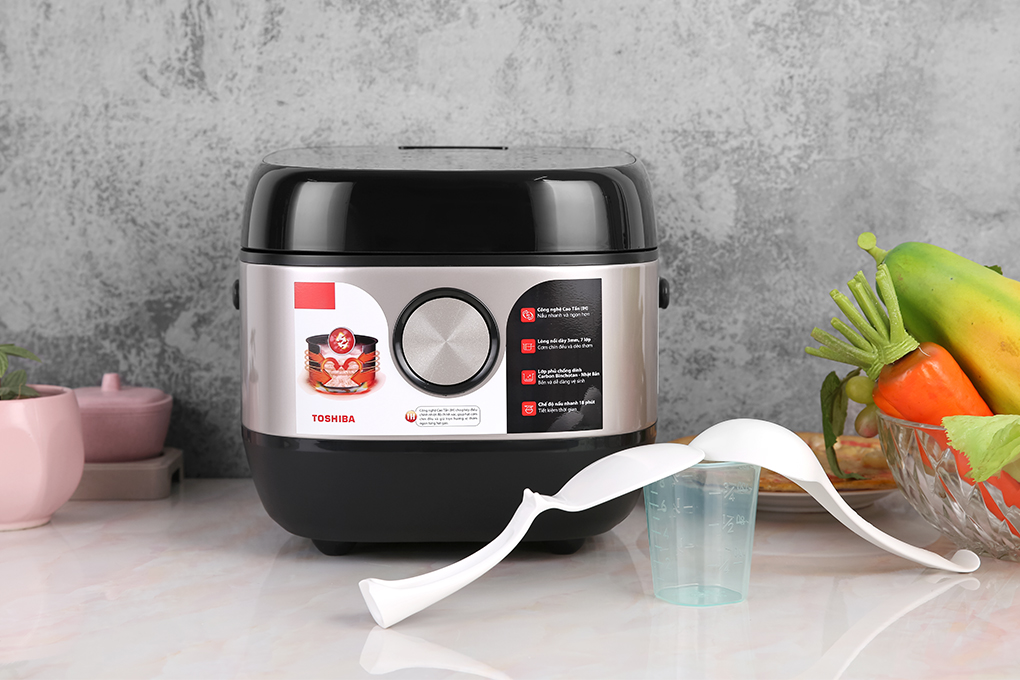 [HCM]Nồi Cơm Điện Cao Tần Toshiba RC-18IX1PV
