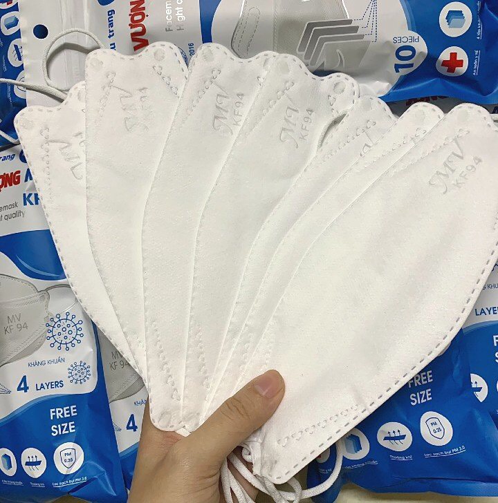 Khẩu trang 4d kf94 minh vượng