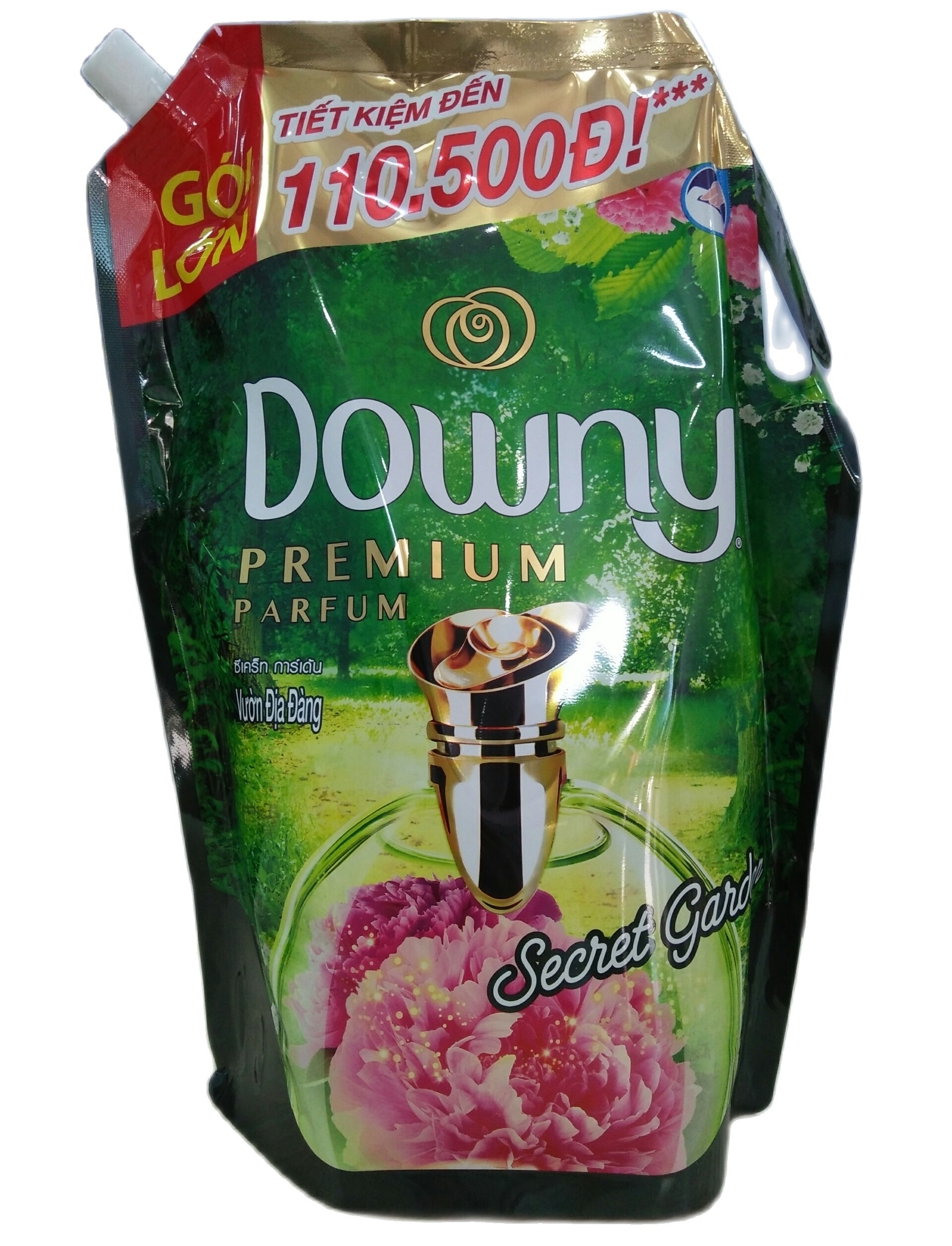 Nước xả vải Downy vườn địa đàng 2.1L dạng túi