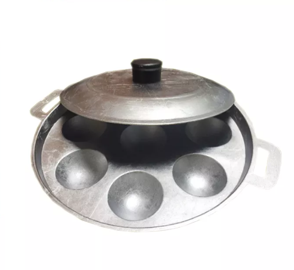 Chảo bánh khọt 8 lỗ cao cấp - chảo bánh khọt