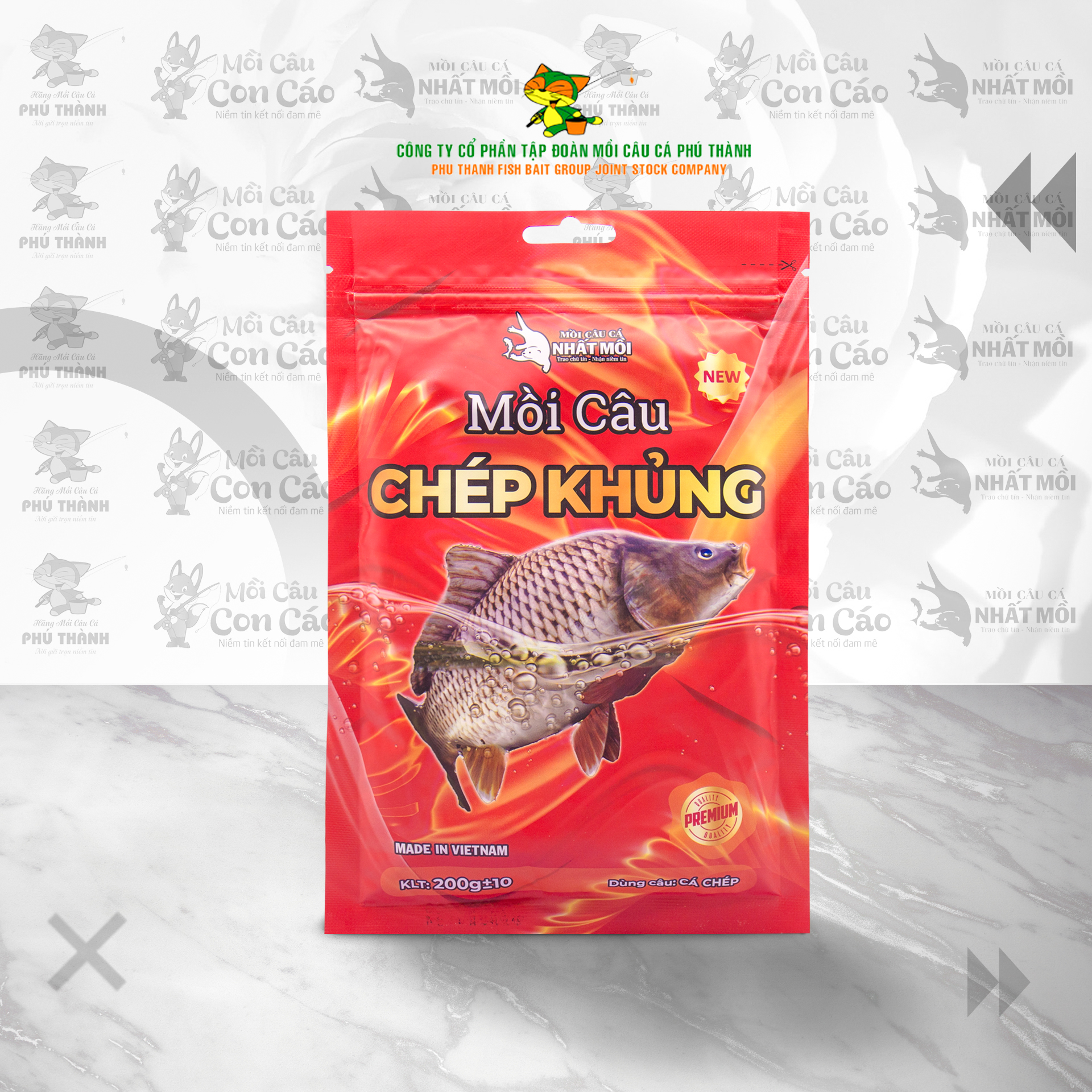 Mồi câu chép khủng - hàng mồi câu cá phú thành