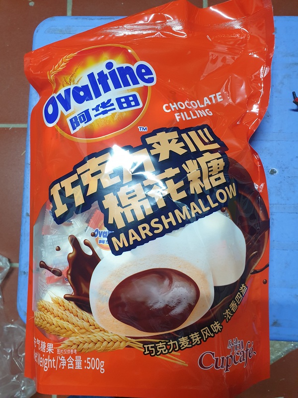 Ovaltine lollipop chocolate candy 500g pack