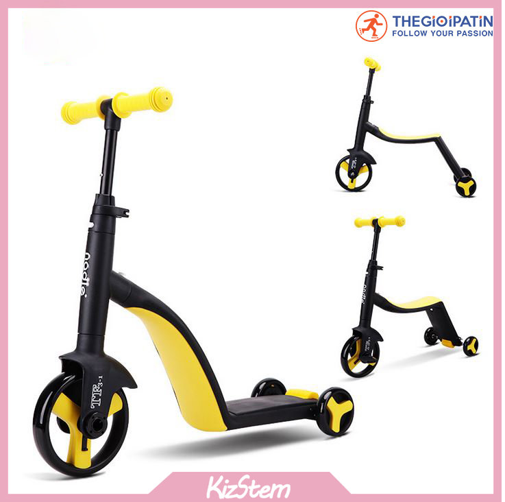 Xe Scooter Trẻ Em Cao Cấp Nadle 3 In 1 Dành Cho Bé Từ 3 Đến 9 Tuổi