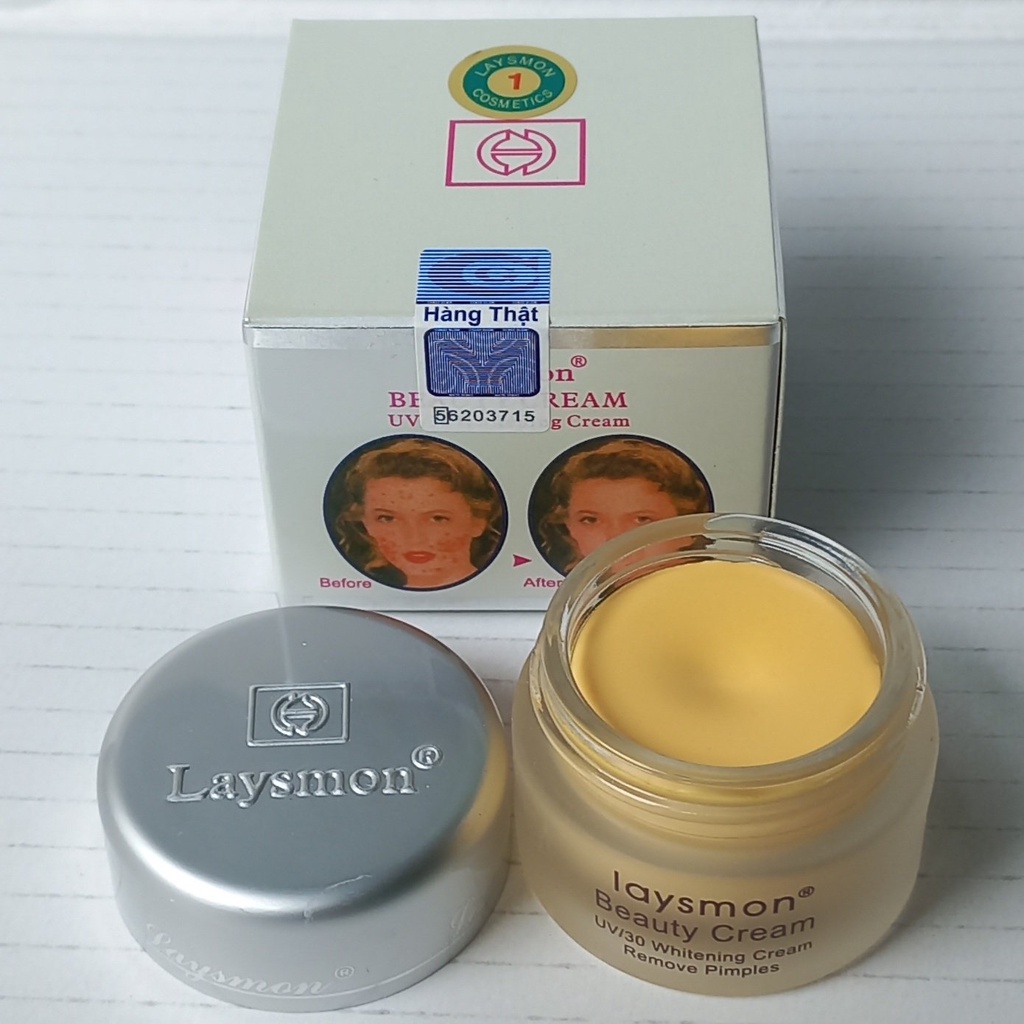 Kem dưỡng da laysmon uv/30 4 in 1 beauty cream - 15g