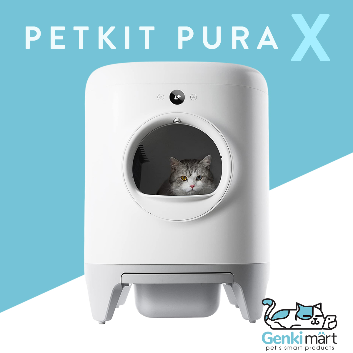 Nhà vệ sinh thông minh Petkit Pura X