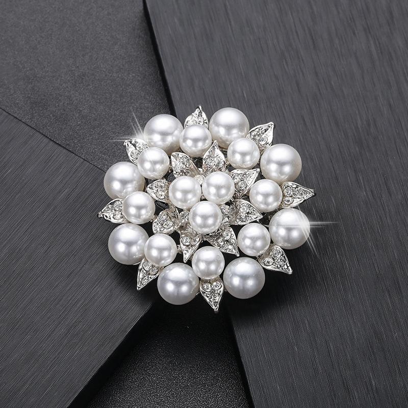 [HCM]Trâm cài áo chùm ngọc đính lá nhỏ xinh dành cho bạn nữ