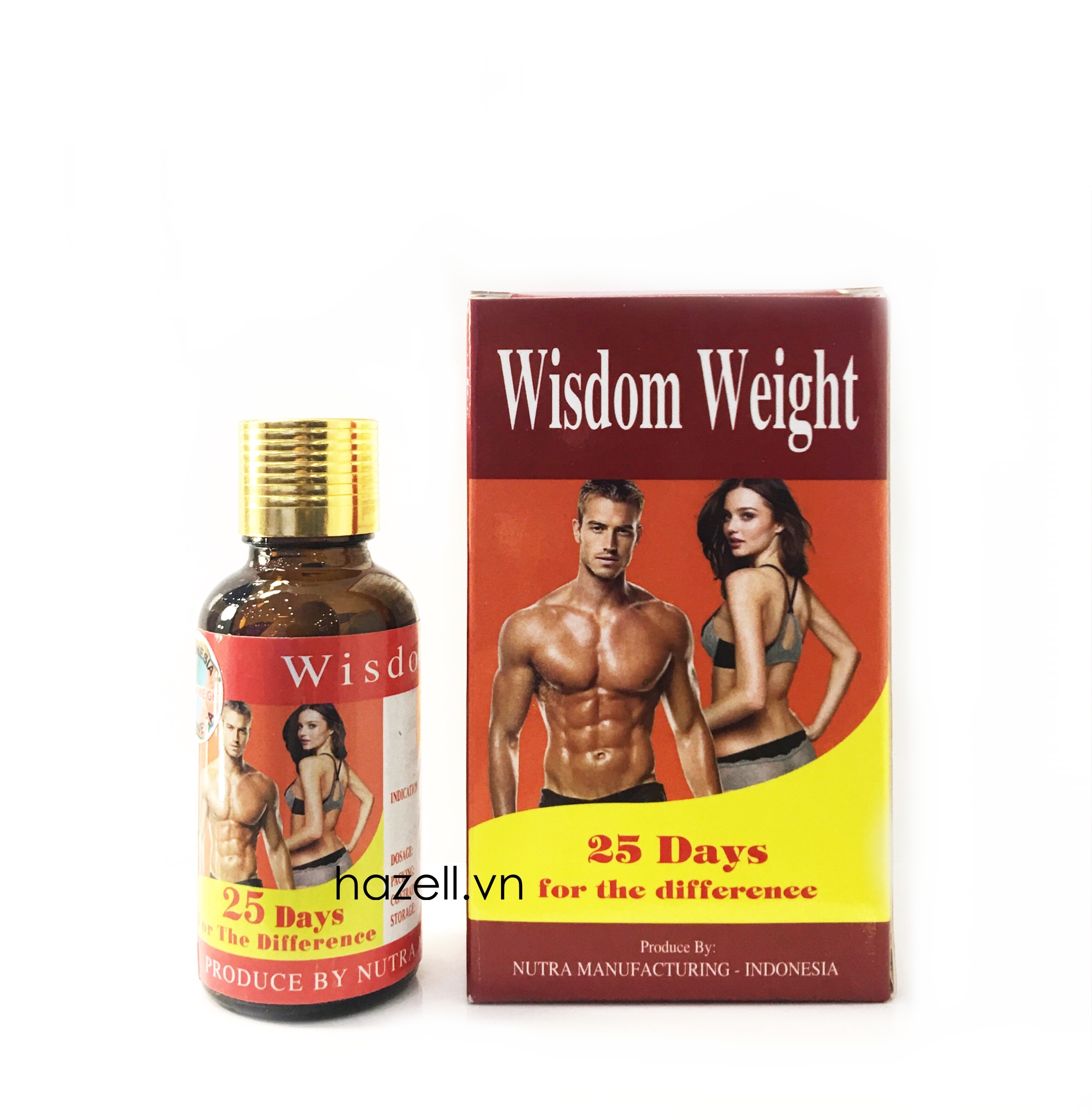 Combo 2 hộp Tang can Wisdom Indonesia 40 viên
