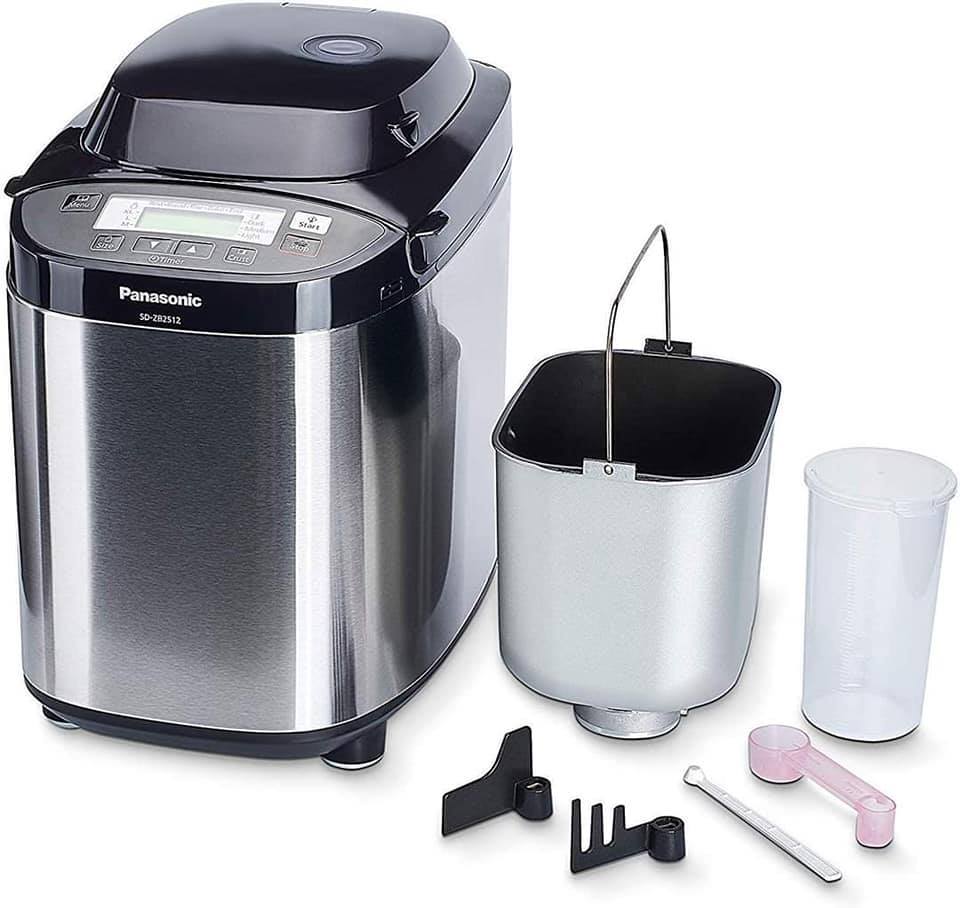 Máy làm bánh mì Panasonic SD-ZB2512, với 33 chương trình làm bánh