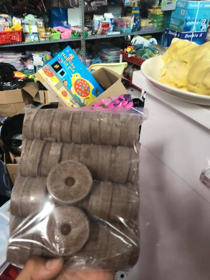 Bộ 100 viên nén ươm hạt (Viên nén xơ dừa)