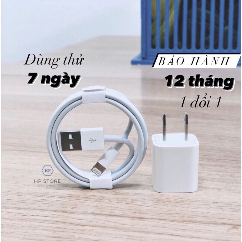Bộ củ cáp iphone không nóng máy cho 5/6/7/8/x/xsmax/11promax