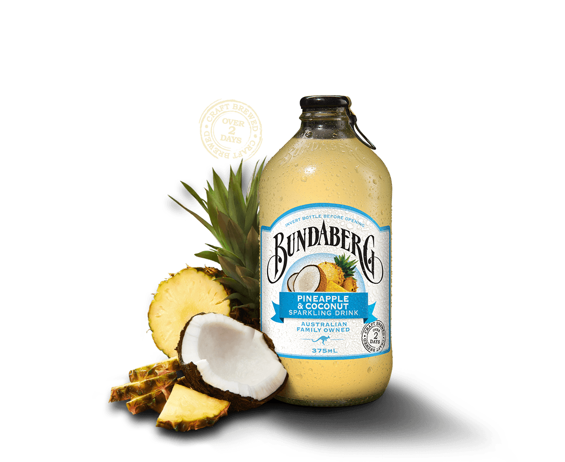 Nước trái cây bundaberg dừa & dứa 375ml