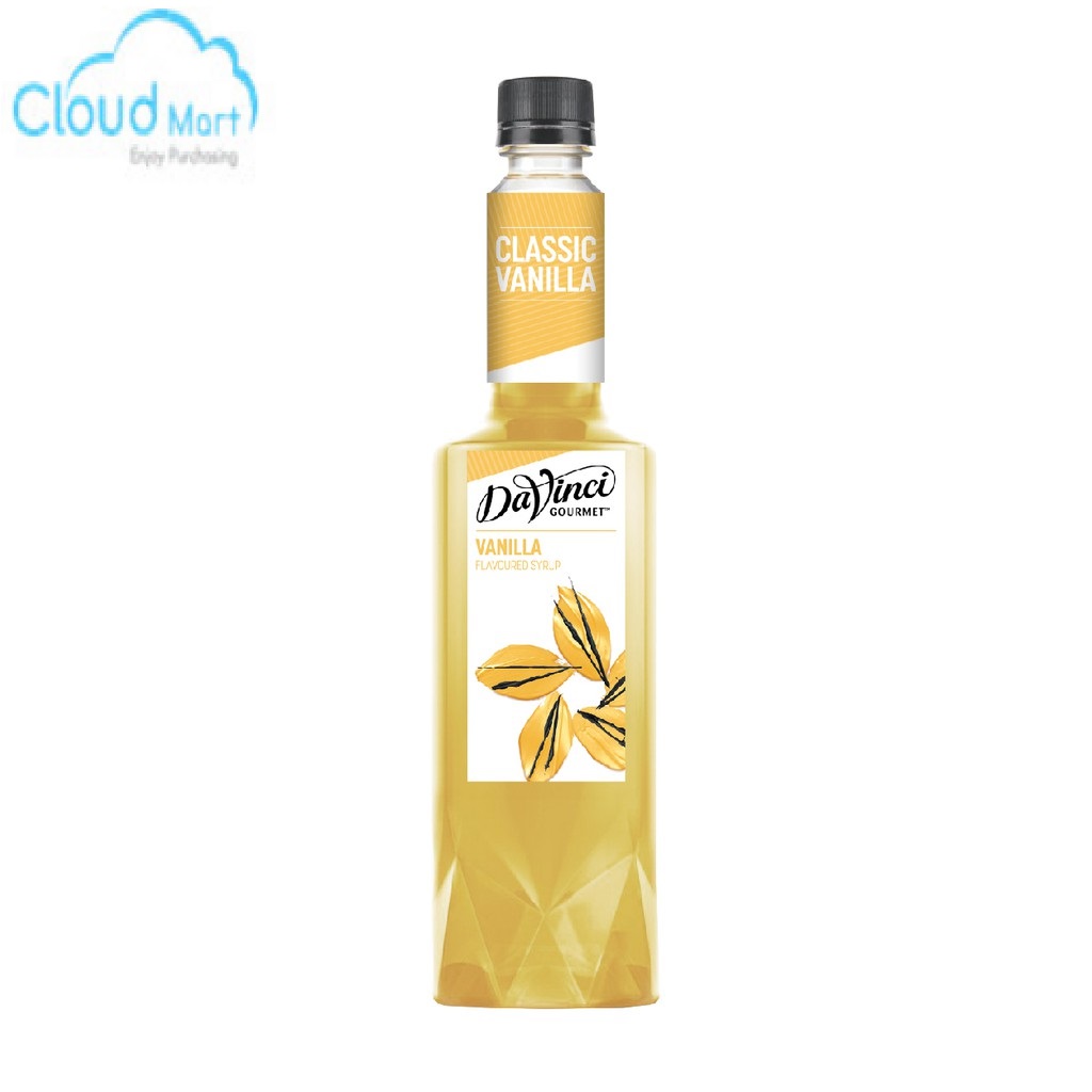 Syrup Davinci Vanilla 750ml - Nguyên liệu pha chế CloudMart
