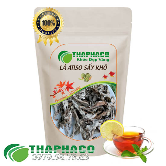 Lá atiso sấy khô 100g giúp giảm mụn thaphaco