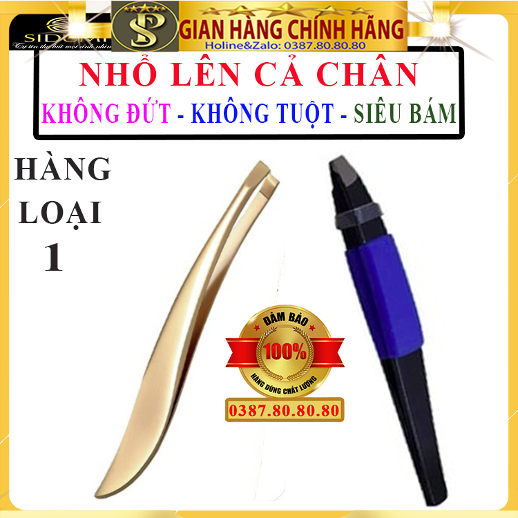 [ LÊN HẾT CHÂN - Freeship - LOẠI XỊN ] Sét 2 Cây nhíp nhổ lông nách xịn/ Nhíp nhổ lông mày, Nhíp nhổ tóc bạc lên hết chân mà không bị đứt, không tuột/ Nhíp nhổ râu cao cấp, Nhíp nhổ tóc sâu, nhip nho long nach, nhíp Sidumi/ Store Pro