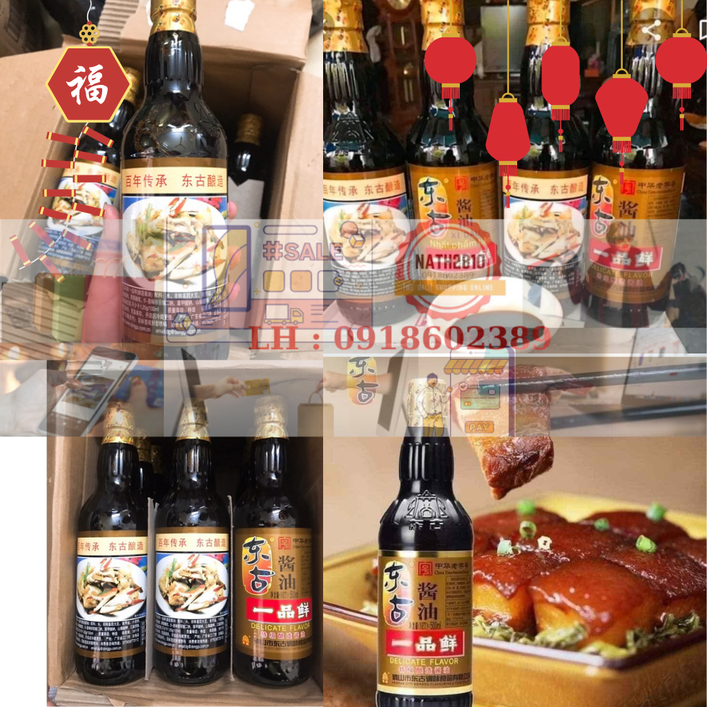 Nước tương xì dầu càng cua Nhất Phẩm Tiên 500ml