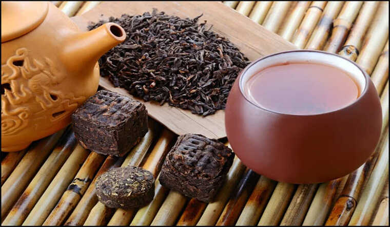 Pu-Erh Tea in Compressed Pellet Form (Beautiful Skin + Reduces Fat) Delivered Quickly Within 2 Hours