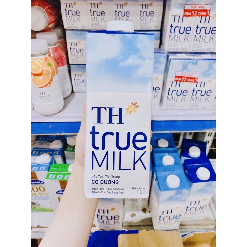 Sữa Th Truemilk Hộp 1Lít Các Loại