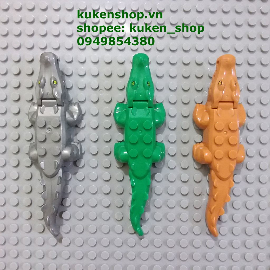 Minifigures động vật cá sấu các màu no.308 - lego động vật