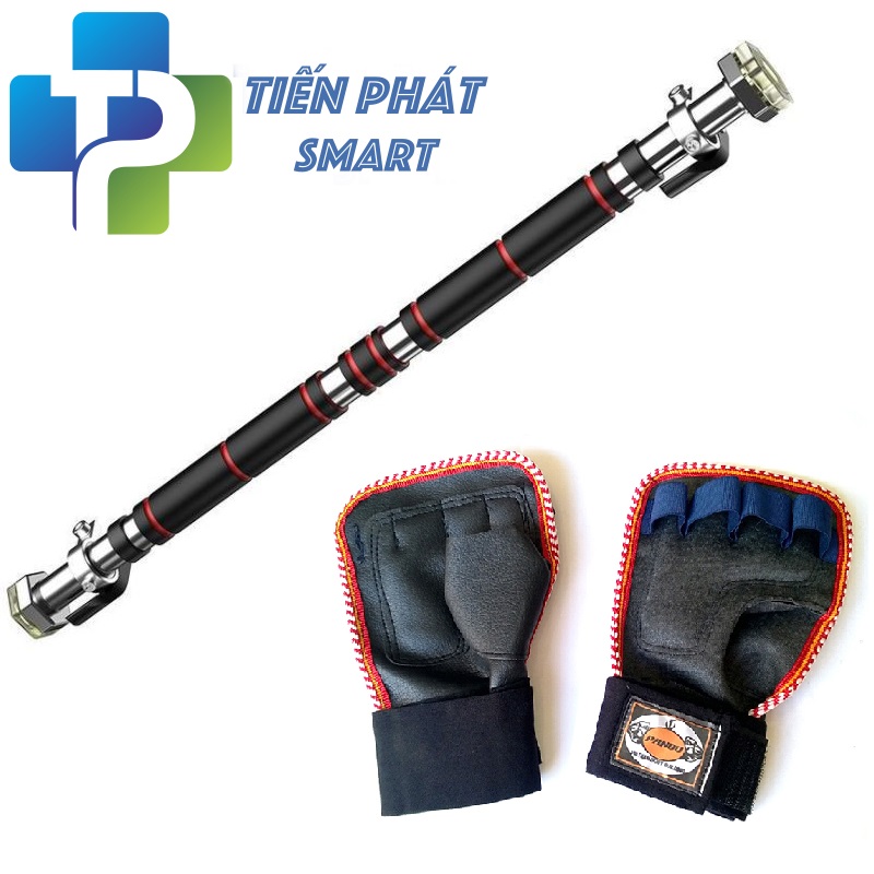 Combo Găng Tay +Xà Đơn Chốt Chống Xoay Hiện Đại 2021 KT 60-100cm (Có nhiều màu ) Tienphatsmart
