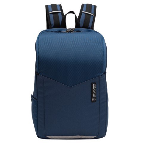 Balo laptop simple carry cao cấp credo 2 màu xanh navy đến từ hàn quốc