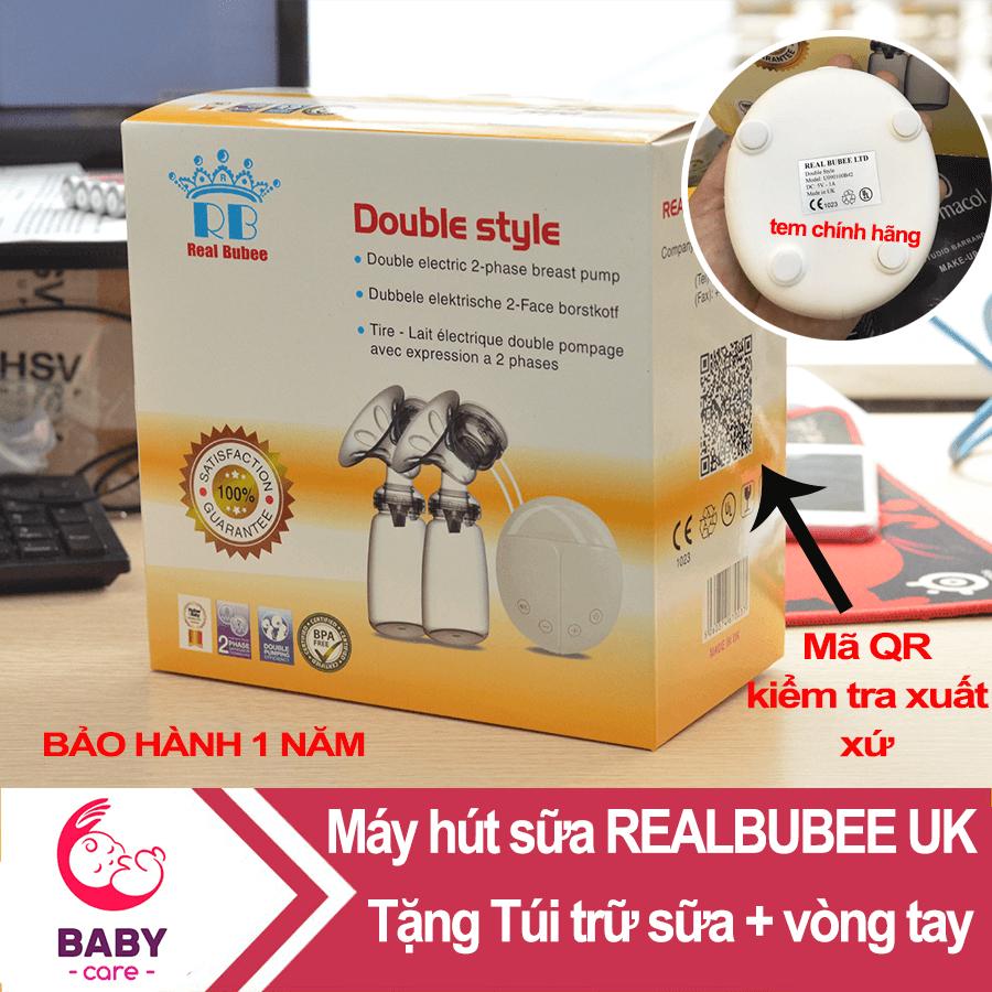 Máy Hút Sữa Real Bubee UK bằng điện