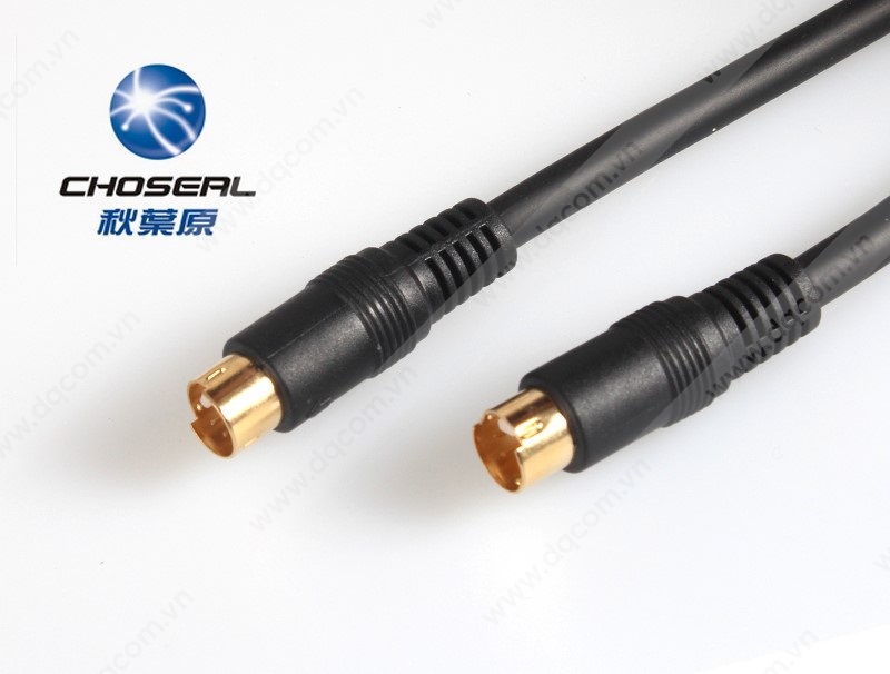 Cáp s-video choseal, cáp tín hiệu svideo, cáp svideo loại tốt dài 1.5m, 3m,5m,10m
