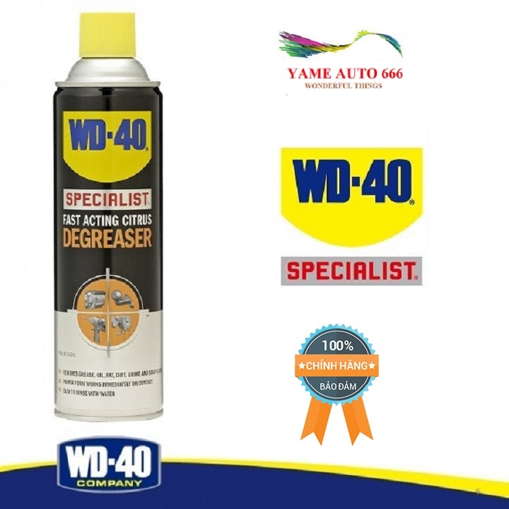 [ CAO CẤP] Chai Chất Tẩy Nhờn Hiệu Quả Tức Thì WD-40 Specialist Fast Acting Degreaser (450ml)