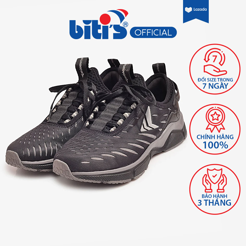 Giày chạy bộ nữ biti's hunter running black dswh08300den