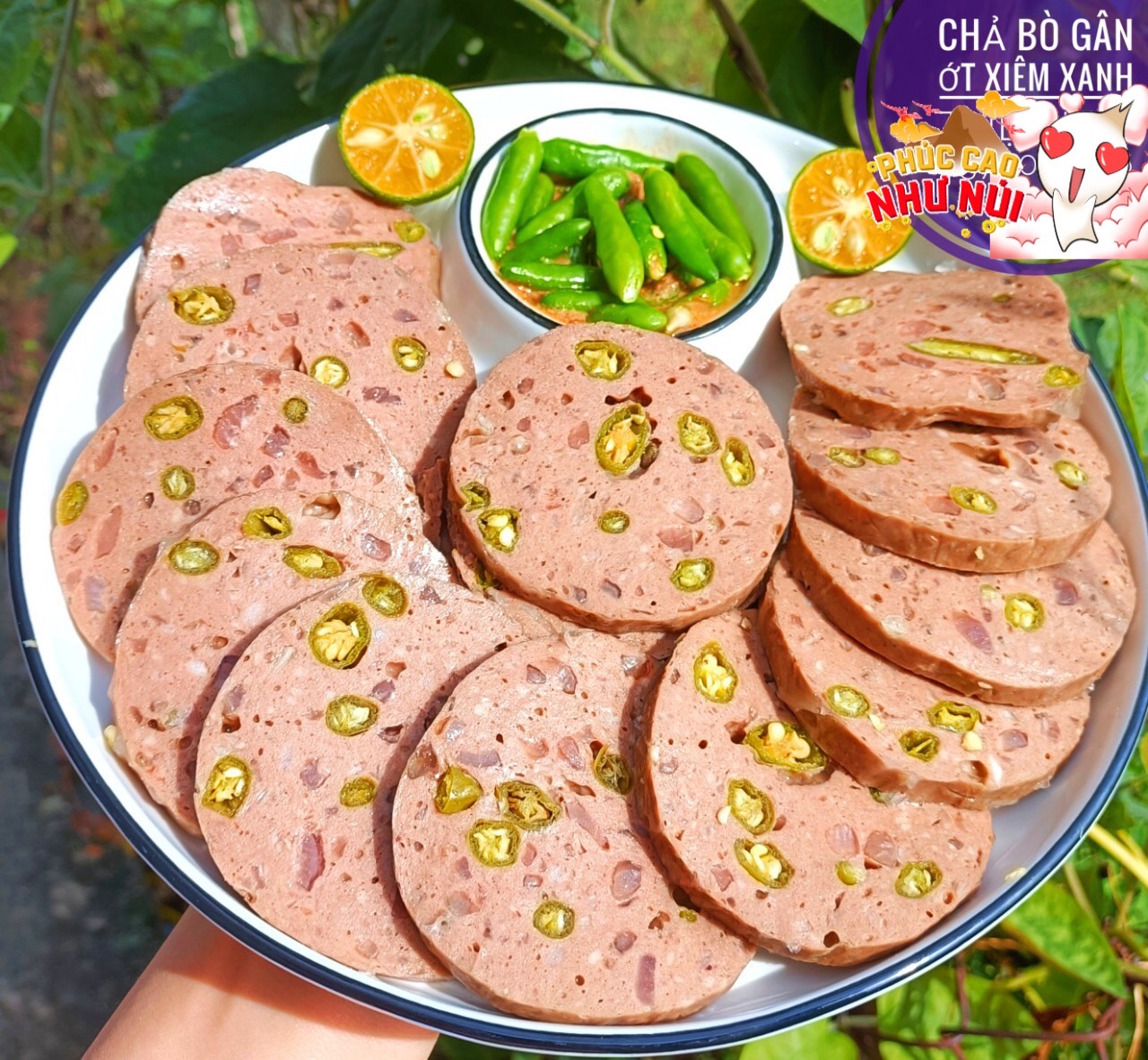 Chả bò gân ớt xiêm