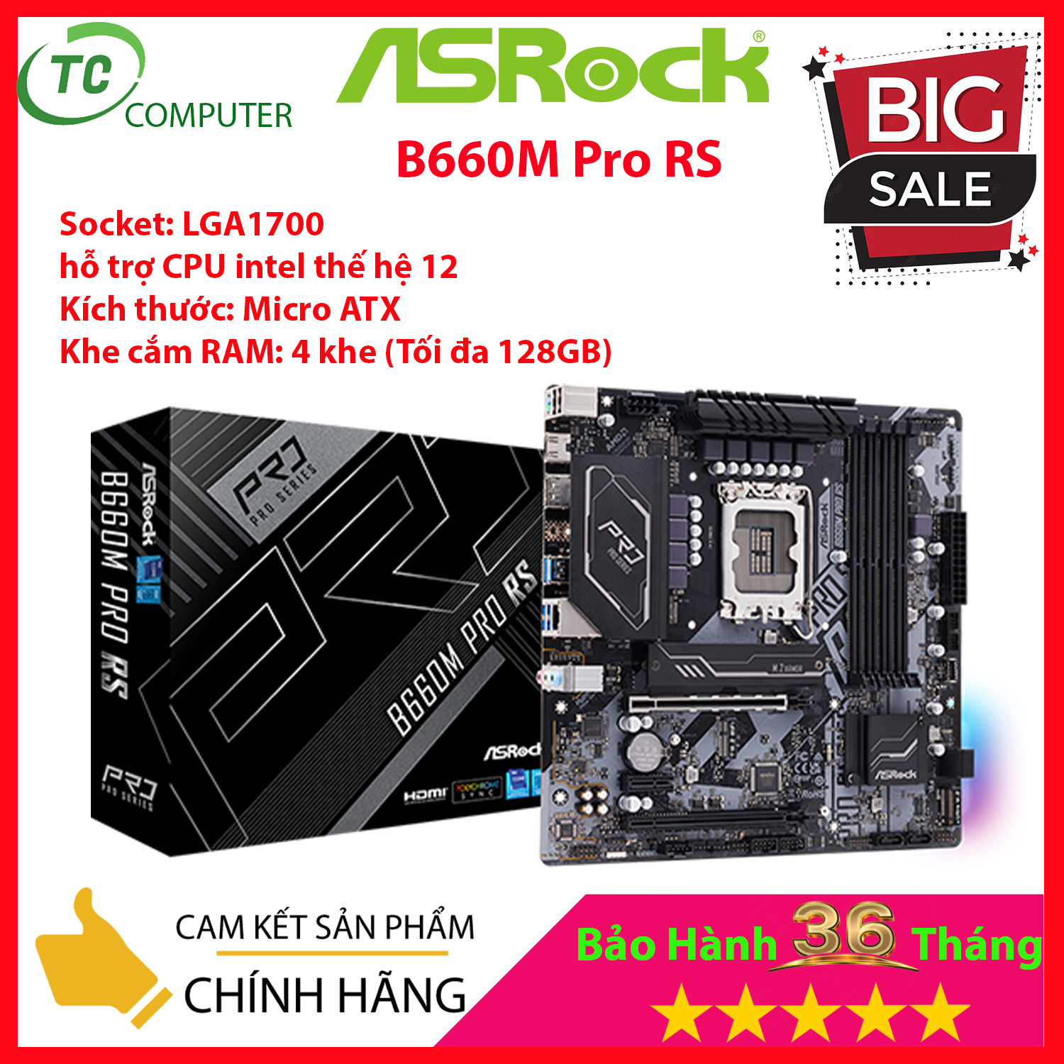 Mainboard asrock b660m pro rs