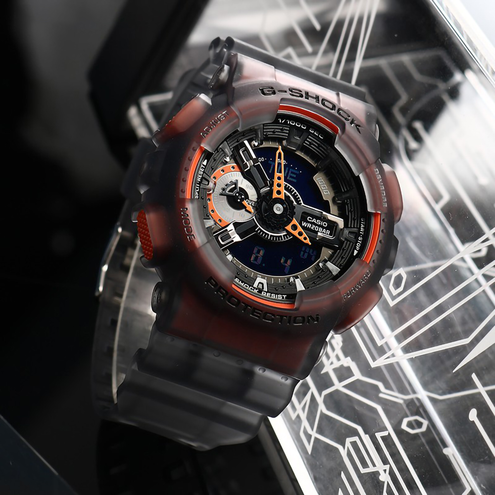 Đồng Hồ G-Shock GA-110LS Phiên Bản Giới Hạn Đa Chức Năng, Chống Nước