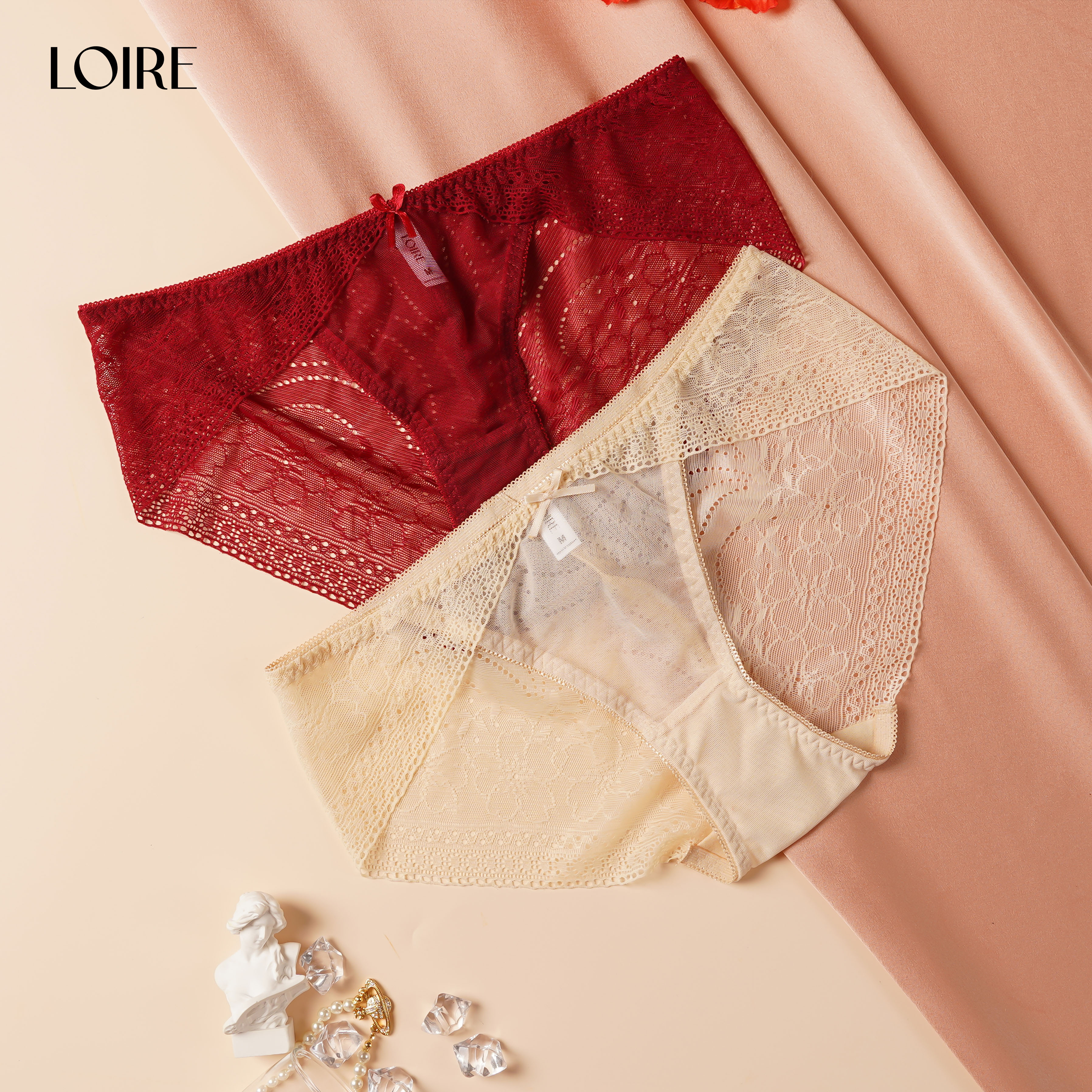 Quần lót ren mềm mịn loirechic qlbk68