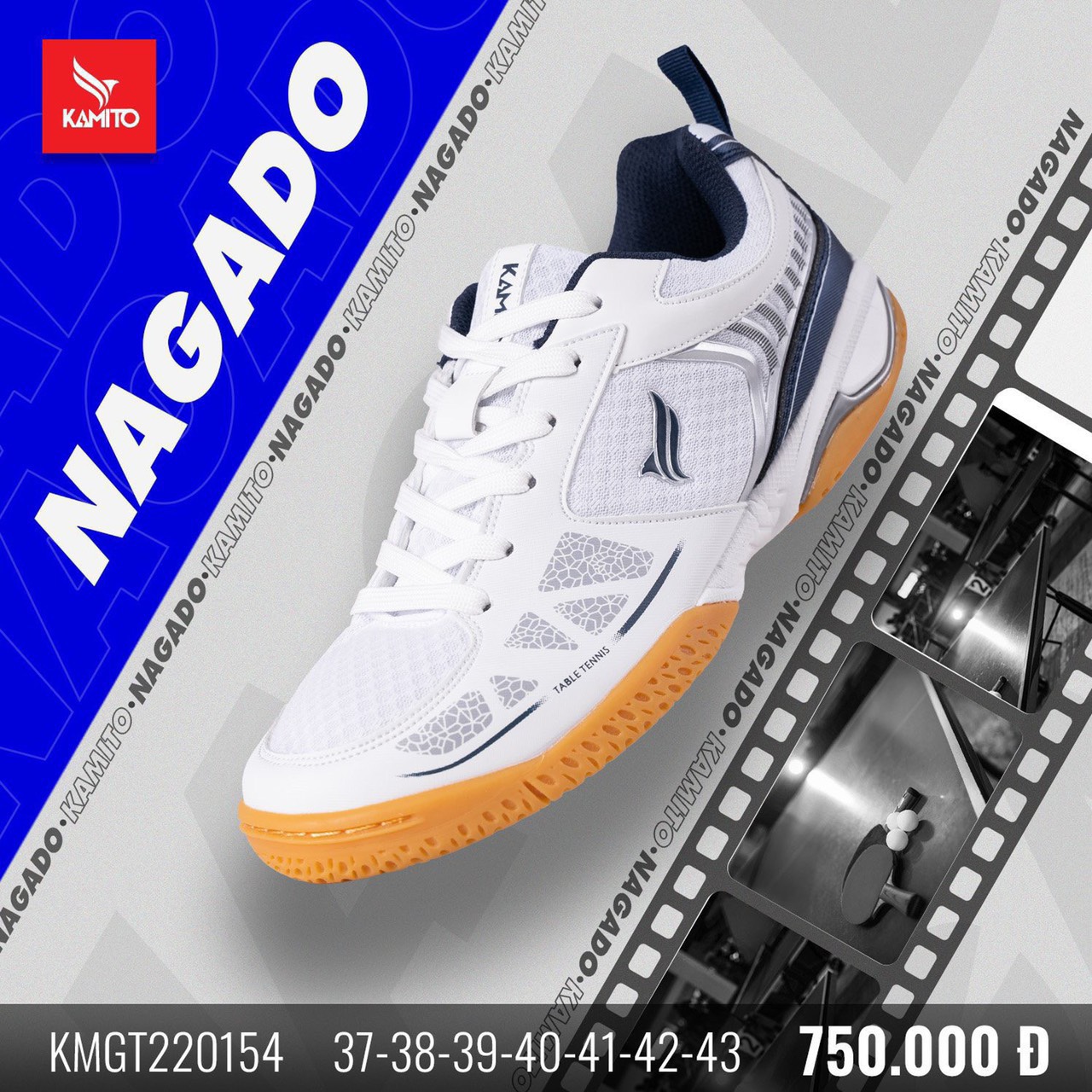 Table tennis shoes Kamito nagado, table tennis shoes male female