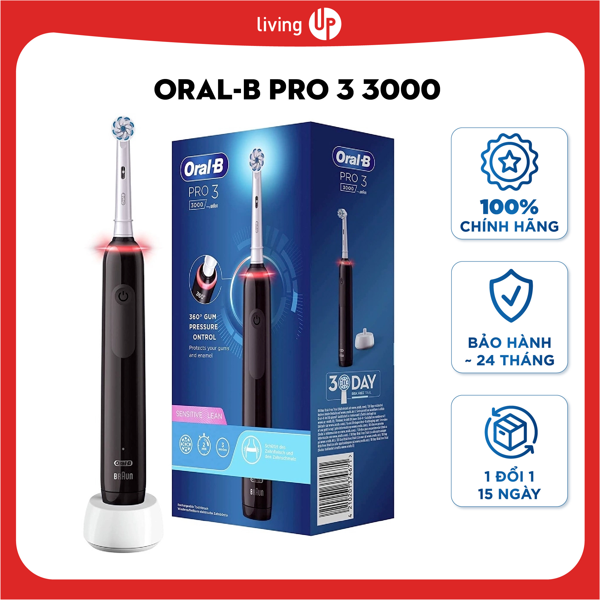 Bàn chải điện oral-b pro 3 3000