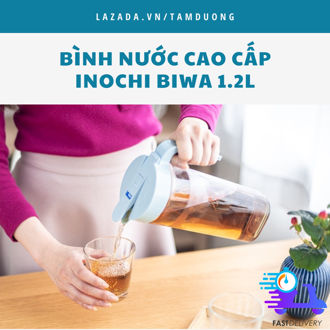 Bình nước cao cấp Inochi 1.2L